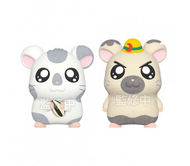 Figura Hamtaro Flocked Doll 4cm surtido