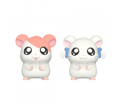 Figura Hamtaro Flocked Doll 4cm surtido
