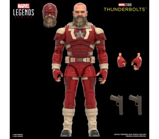 Blister 2 figuras Yelena Belova & Red Guardian Thunderbolts Marvel Legends 15cm