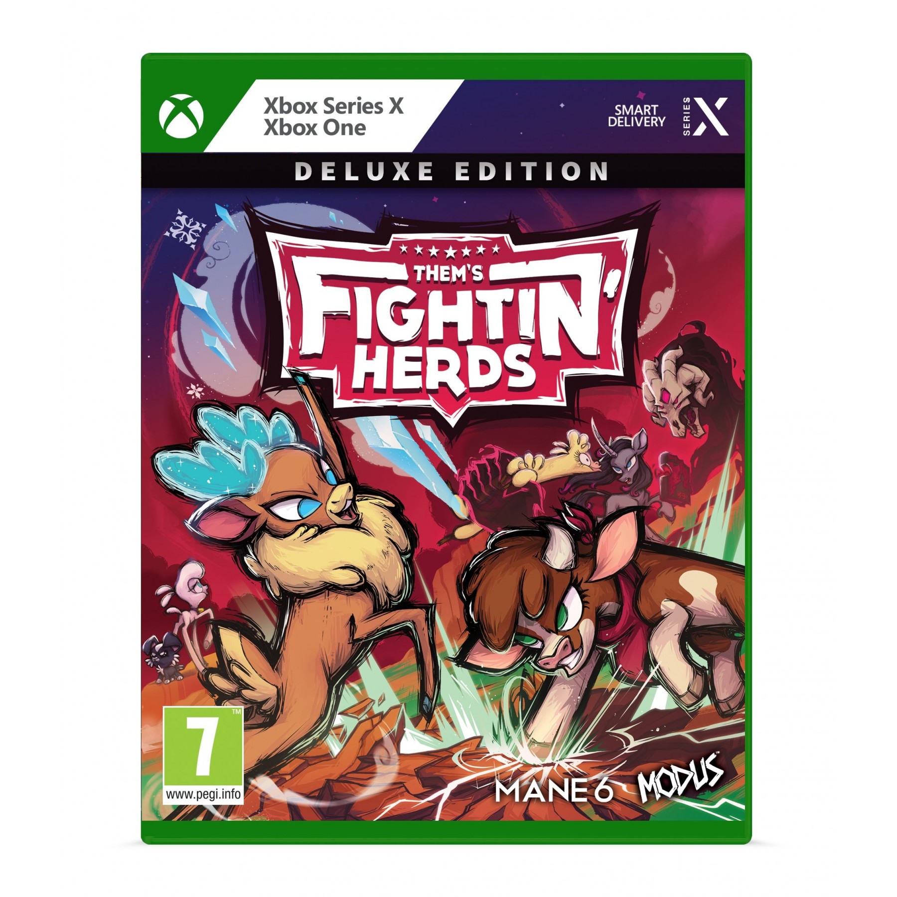Them's Fightin' Herds Deluxe Edition Juego para Consola Microsoft XBOX Series X [PAL ESPAÑA]