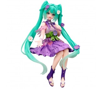 Figura Noodle Stopper Hatsune Miku Flower Fairy Cosmos Purple Hatsune Miku 14cm