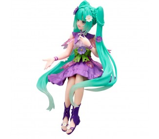 Figura Noodle Stopper Hatsune Miku Flower Fairy Cosmos Purple Hatsune Miku 14cm