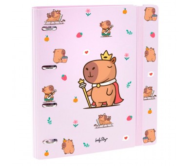 Carpeta anillas Majesty Capibara