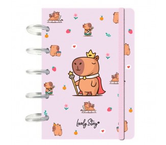 Cuaderno A6 Majesty Capibara