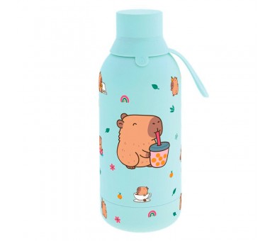 Botella termica Bubble Tea Capibara 500ml