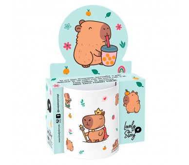 Taza Majesty Capibara 330ml