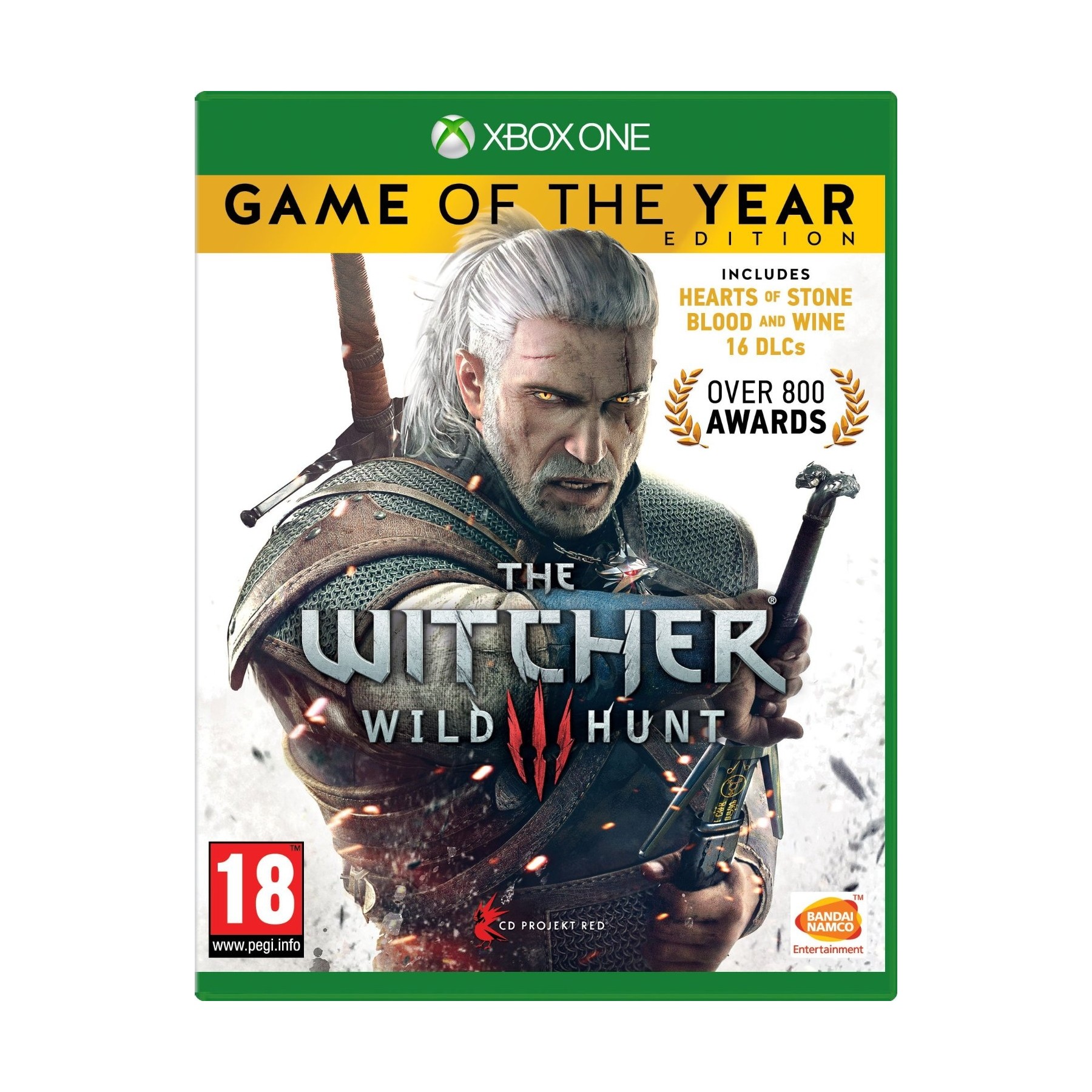 The Witcher III (3): Wild Hunt (Game of The Year Edition) Juego para Consola Microsoft XBOX One