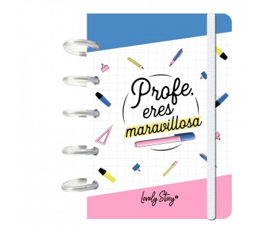 Cuaderno A6 - Profe Eres Maravillosa