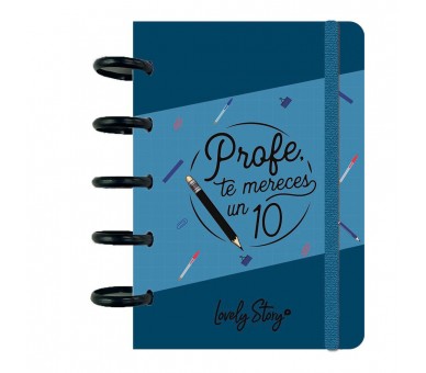 Cuaderno A6 - Profe Te Mereces un 10