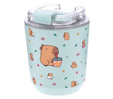 Vaso termico Cafe Bubble Tea Capibara 280ml
