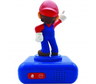 Despertador digital luz nocturna Mario Super Mario Bros