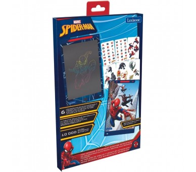 Pizarra magica educativa Spiderman Marvel
