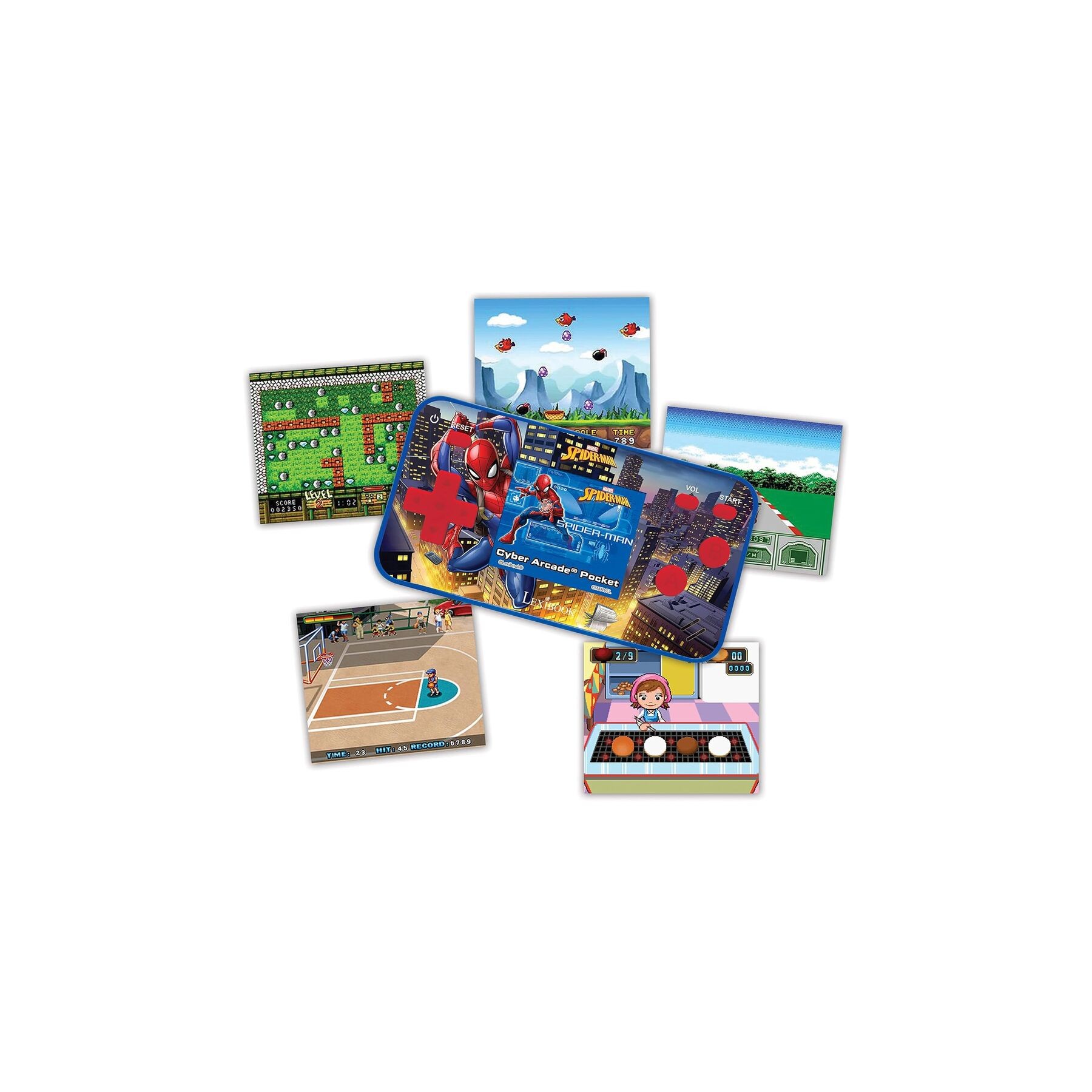 Consola Cyber Arcade Pocket Spiderman Marvel