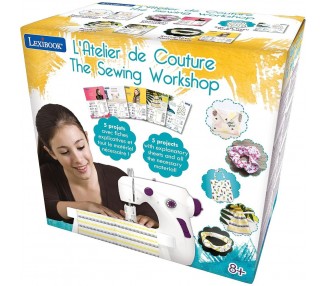 Maquina de coser con mesa extraible