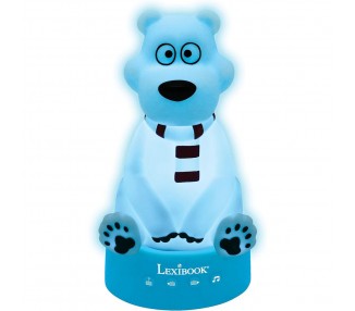 Oso 3D Luz nocturna contandor de historias