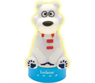 Oso 3D Luz nocturna contandor de historias