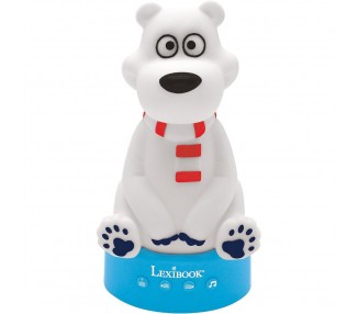 Oso 3D Luz nocturna contandor de historias