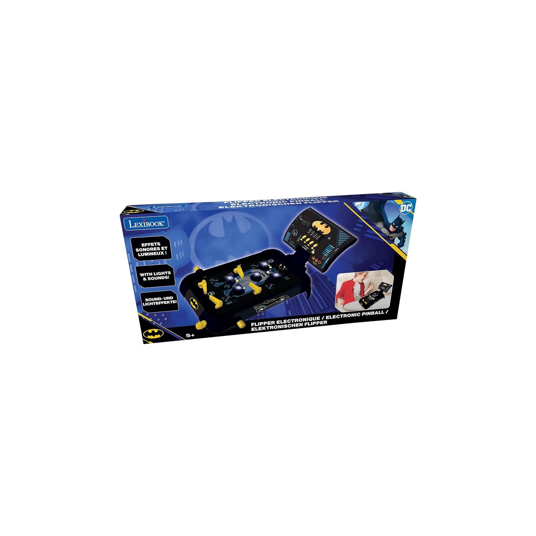 Juego Pinball de mesa electronico Batman DC Comics