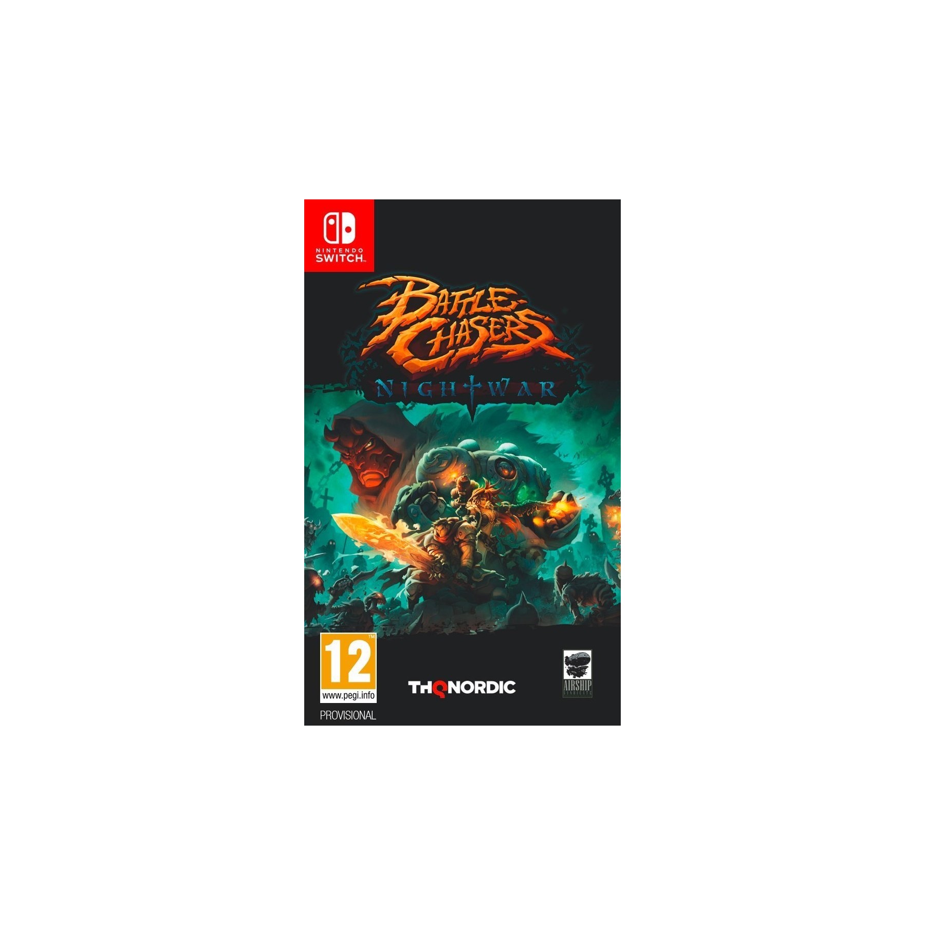 Battle Chasers: Nightwar Juego para Consola Nintendo Switch, PAL ESPAÑA