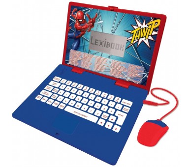 Ordenador portatil educativo Spiderman Marvel ingles - portugues