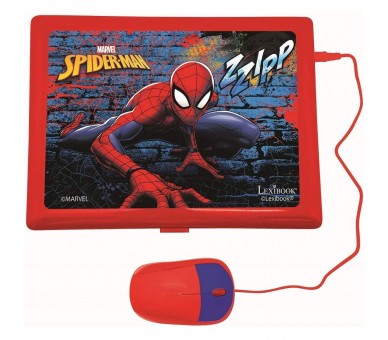 Ordenador portatil educativo Spiderman Marvel ingles - portugues