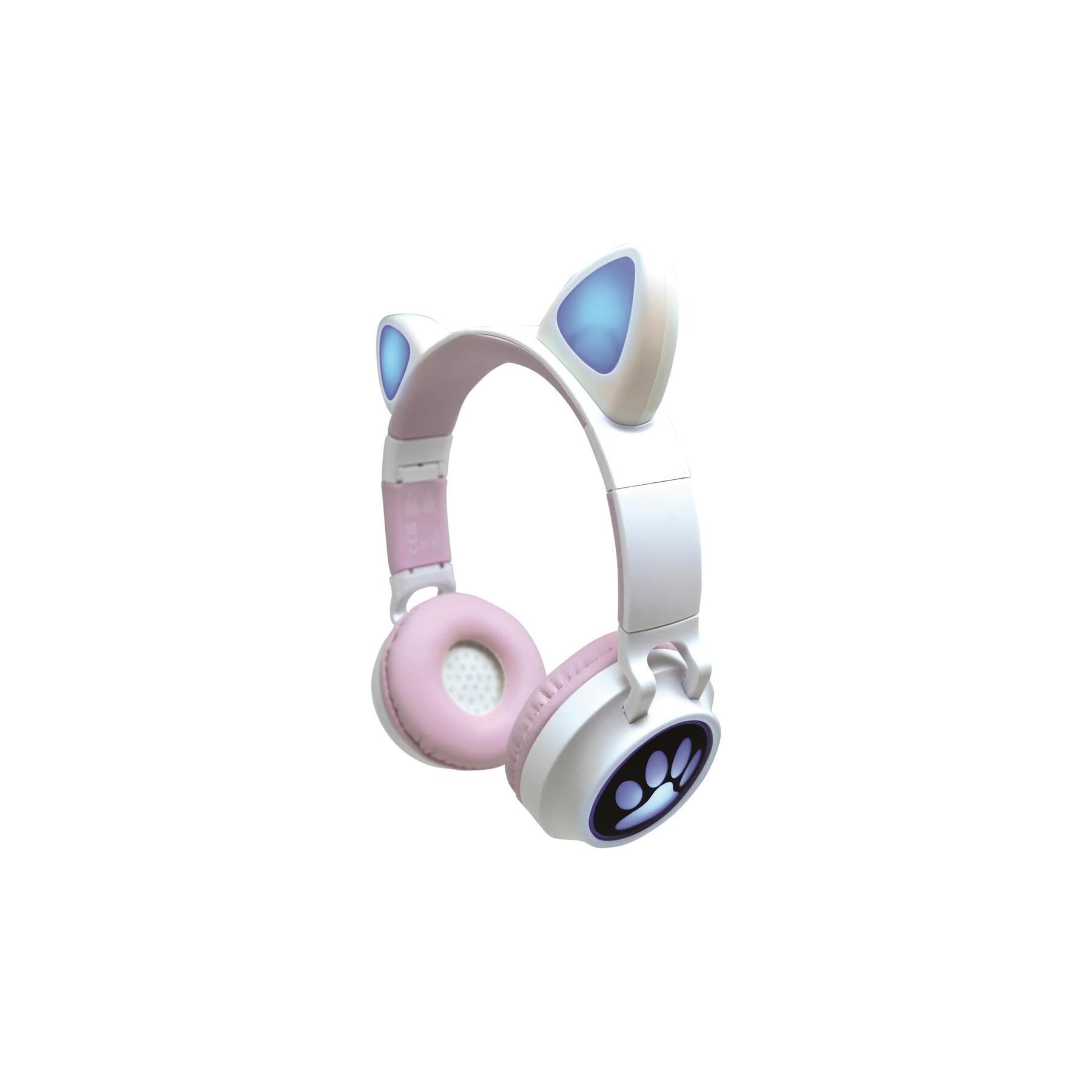 Auriculares inalambricos luminosos Bluetooth Orejas de gato