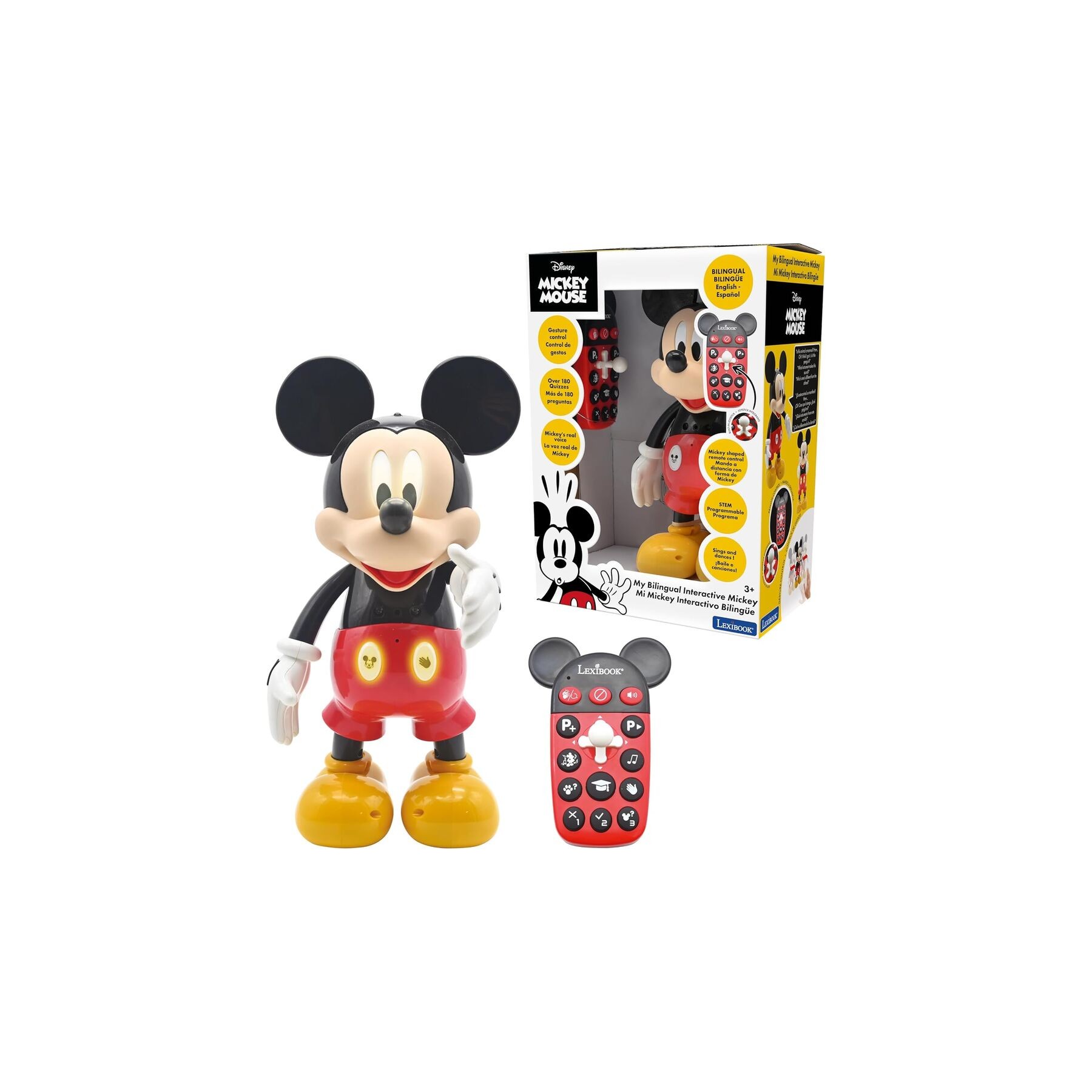 Robot Interactivo Mickey Disney luz y sonido