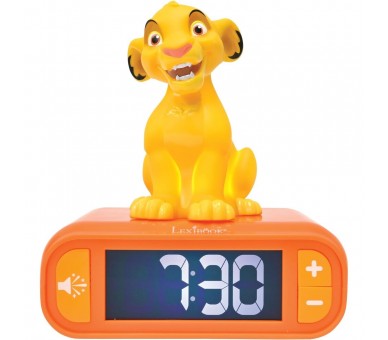 Despertador digital luz nocturna Simba El Rey Leon Disney
