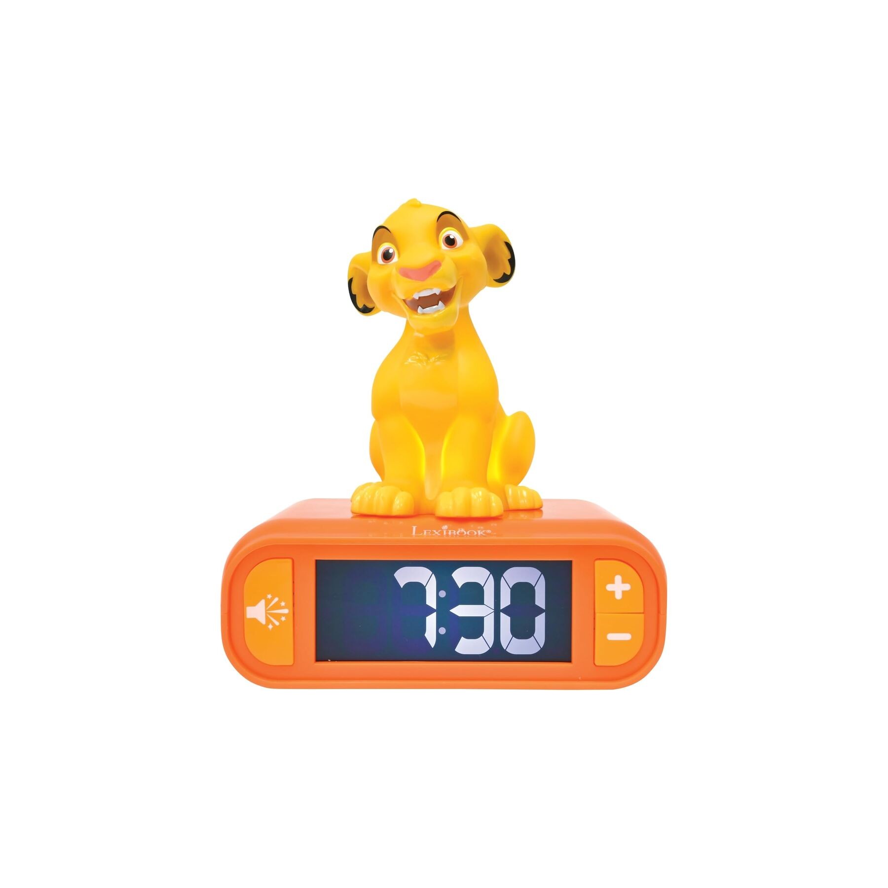 Despertador digital luz nocturna Simba El Rey Leon Disney