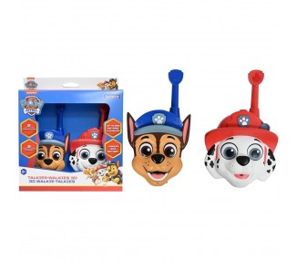 Walkie Talkie 3D Patrulla Canina Paw Patrol