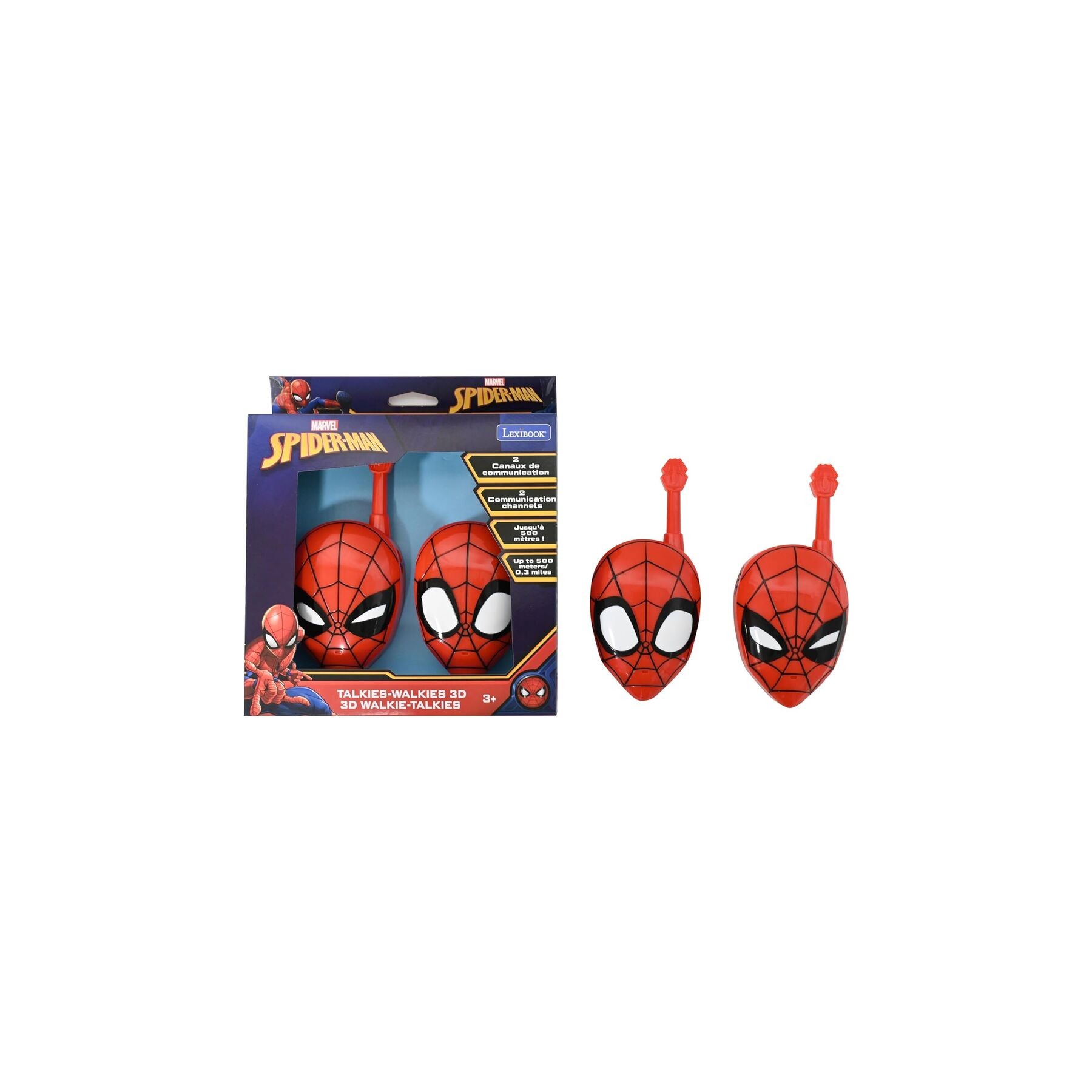 Walkie Talkie 3D Spiderman Marvel
