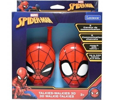 Walkie Talkie 3D Spiderman Marvel