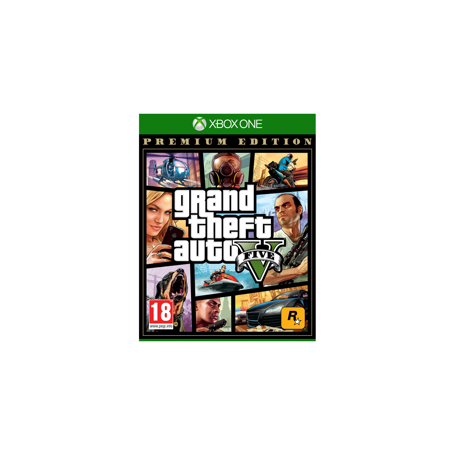 Grand Theft Auto V (GTA 5) Premium Edition Juego para Consola Microsoft XBOX One