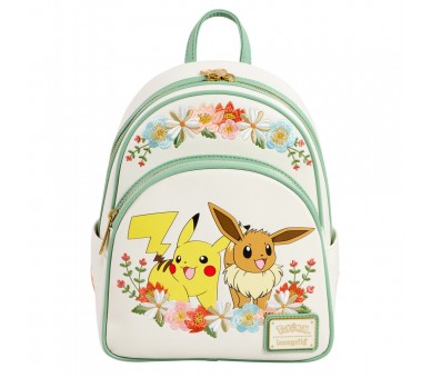 Figura Pikachu & Eevee Floral Pokemon Loungefly