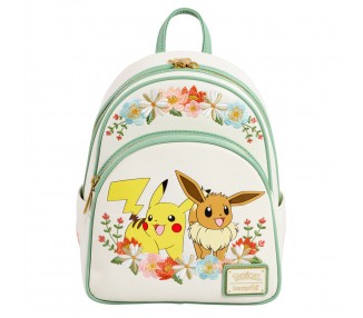 Figura Pikachu & Eevee Floral Pokemon Loungefly