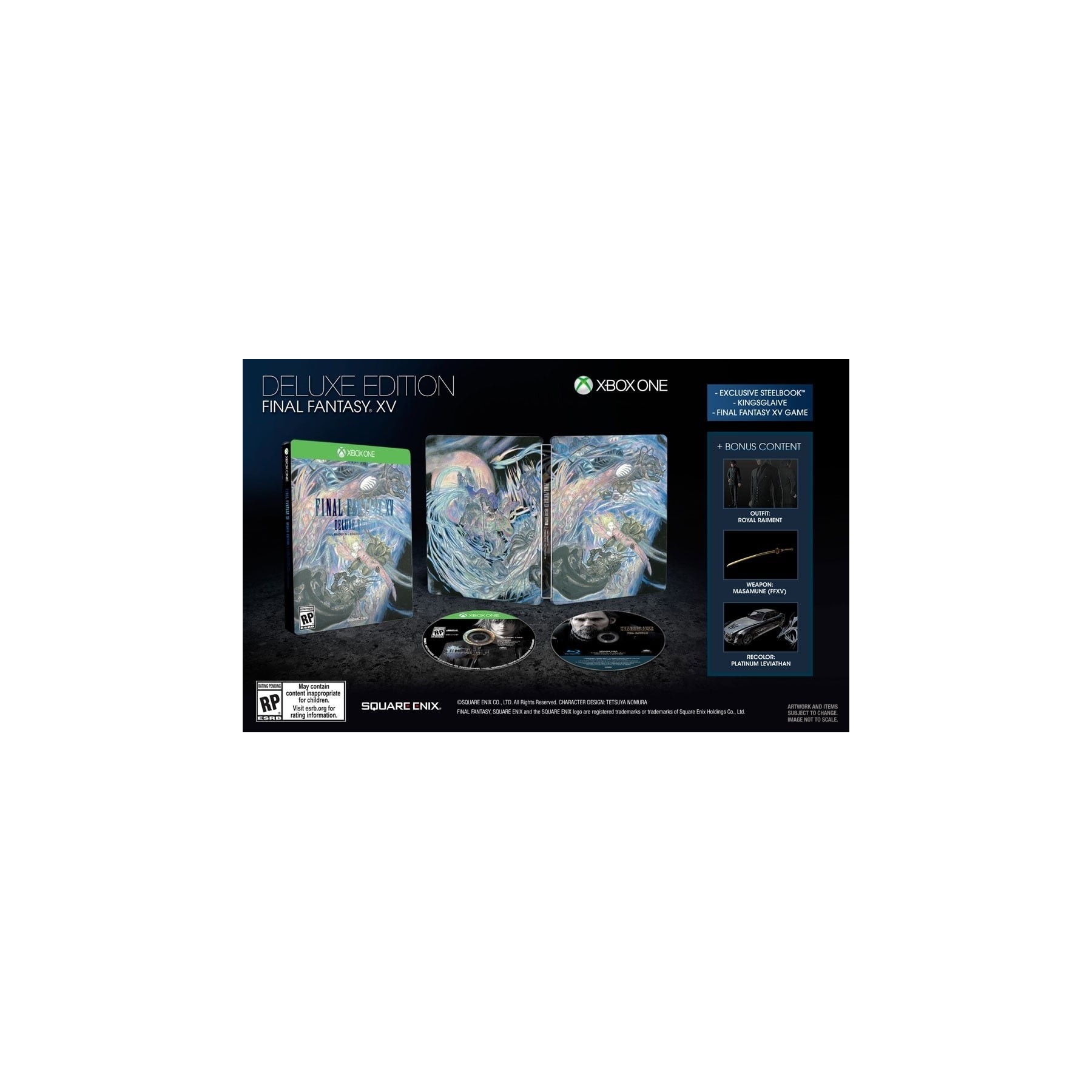 Final Fantasy XV (15), Deluxe Edition, Juego para Consola Microsoft XBOX One