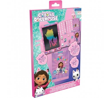 Pizarra magica educativa La Casa de Muñecas de Gabby