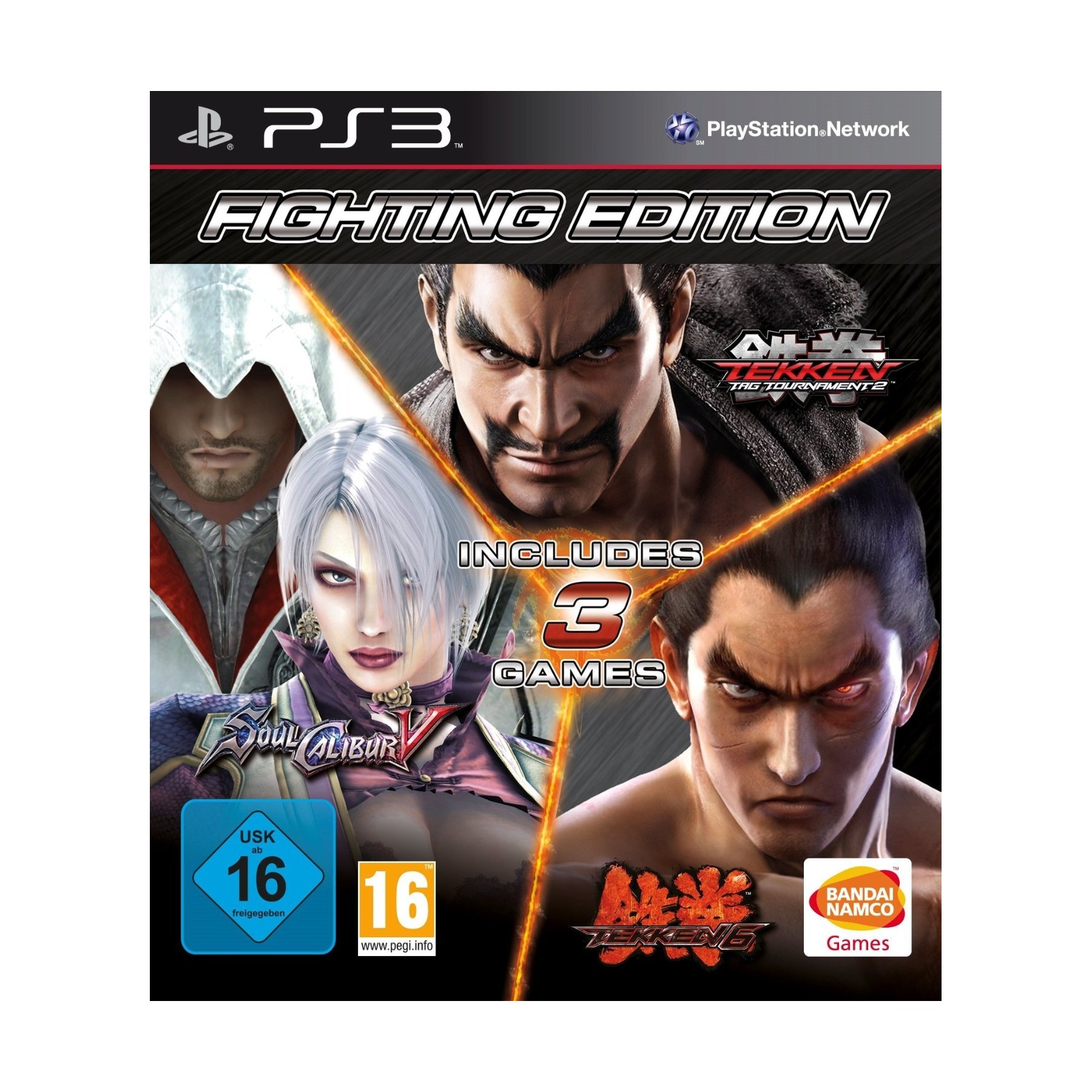 Fighting Edition:  Tekken 6 + Tekken Tag Tournament 2 + Soul Calibur V (5)