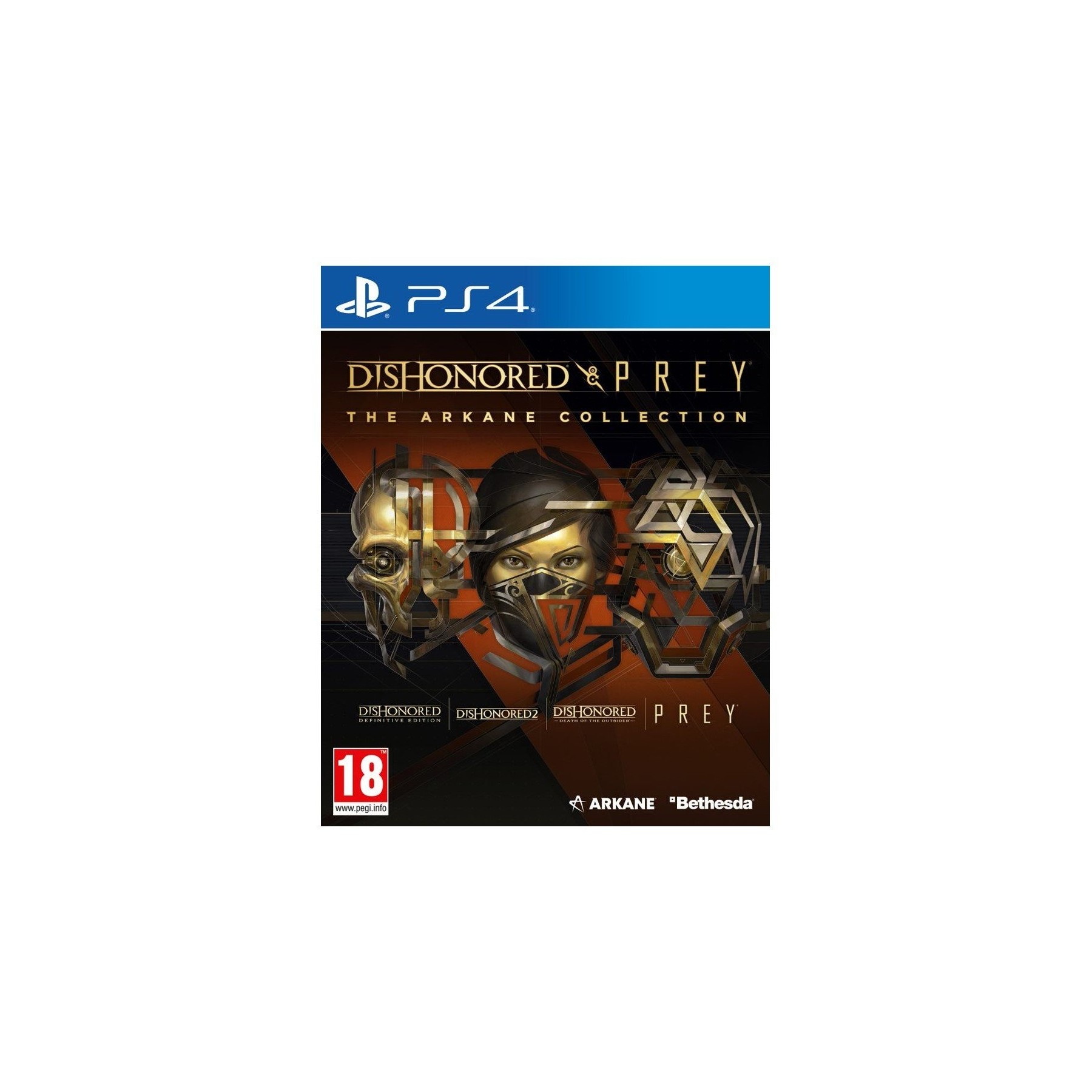 Dishonored and Prey: The Arkane Collection Juego para Consola Sony PlayStation 4, PS4