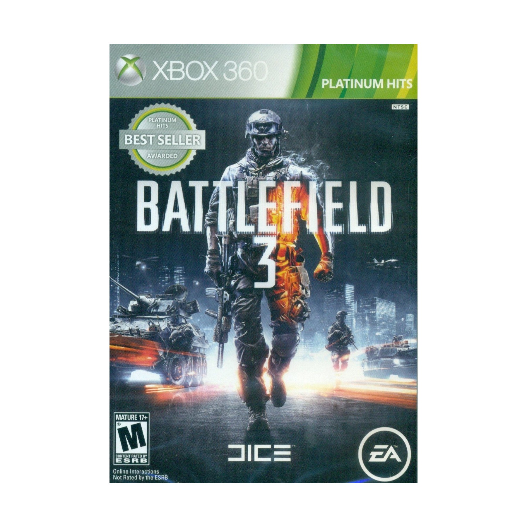 Battlefield 3 (Platinum Hits) Juego para Consola Microsoft XBOX 360