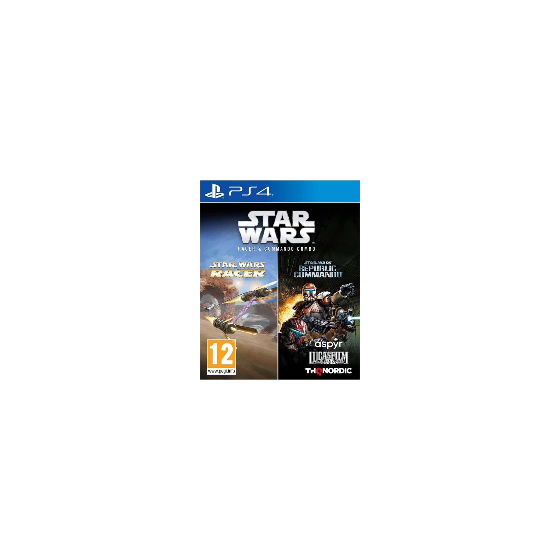 Star Wars Episode 1 Racer & Republic Commando Collection Juego para Consola Sony PlayStation 4, PS4, PAL ESPAÑA