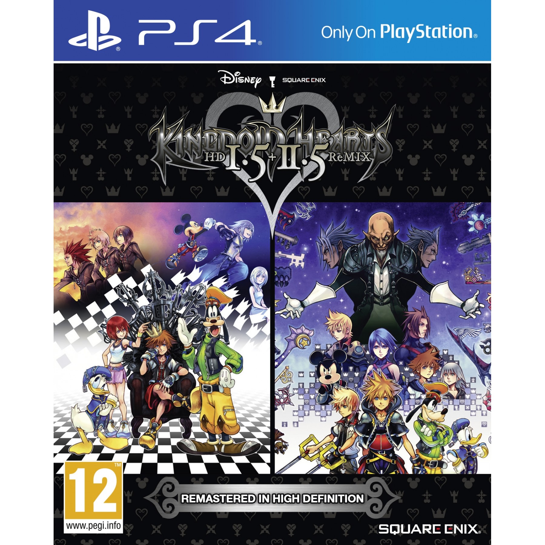Kingdom Hearts HD 1.5 + 2.5 ReMIX Juego para Consola Sony PlayStation 4, PS4