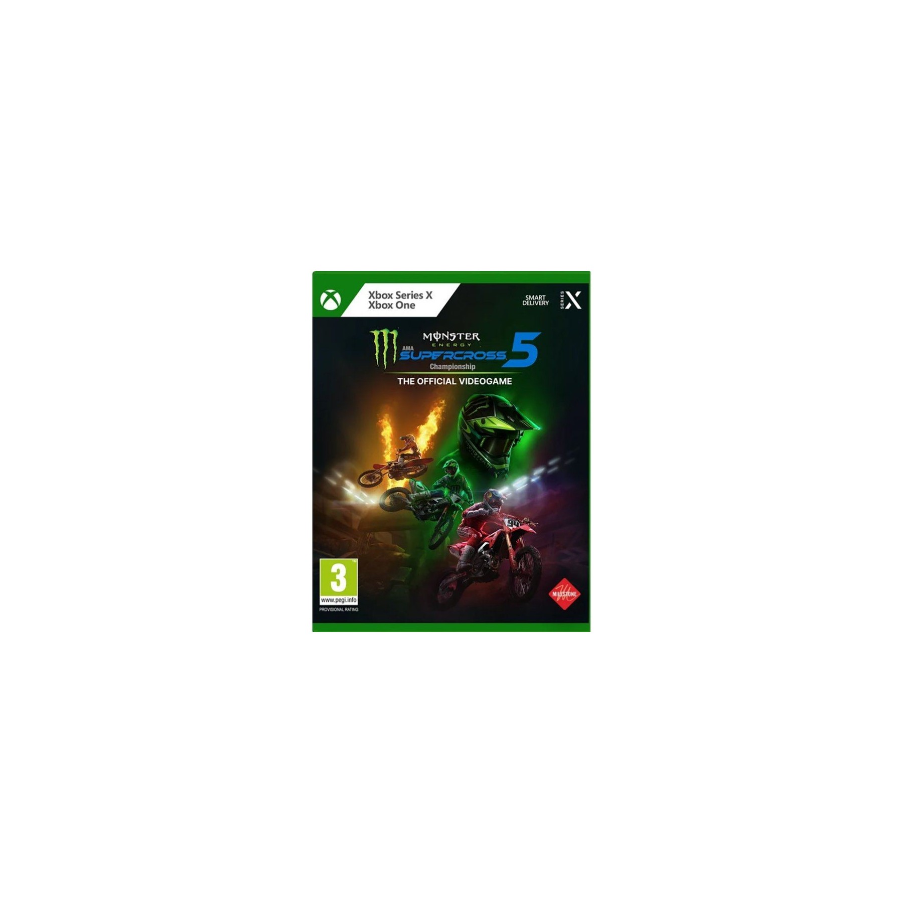 Monster Energy Supercross, The Official Videogame 5 Juego para Consola Microsoft XBOX Series X