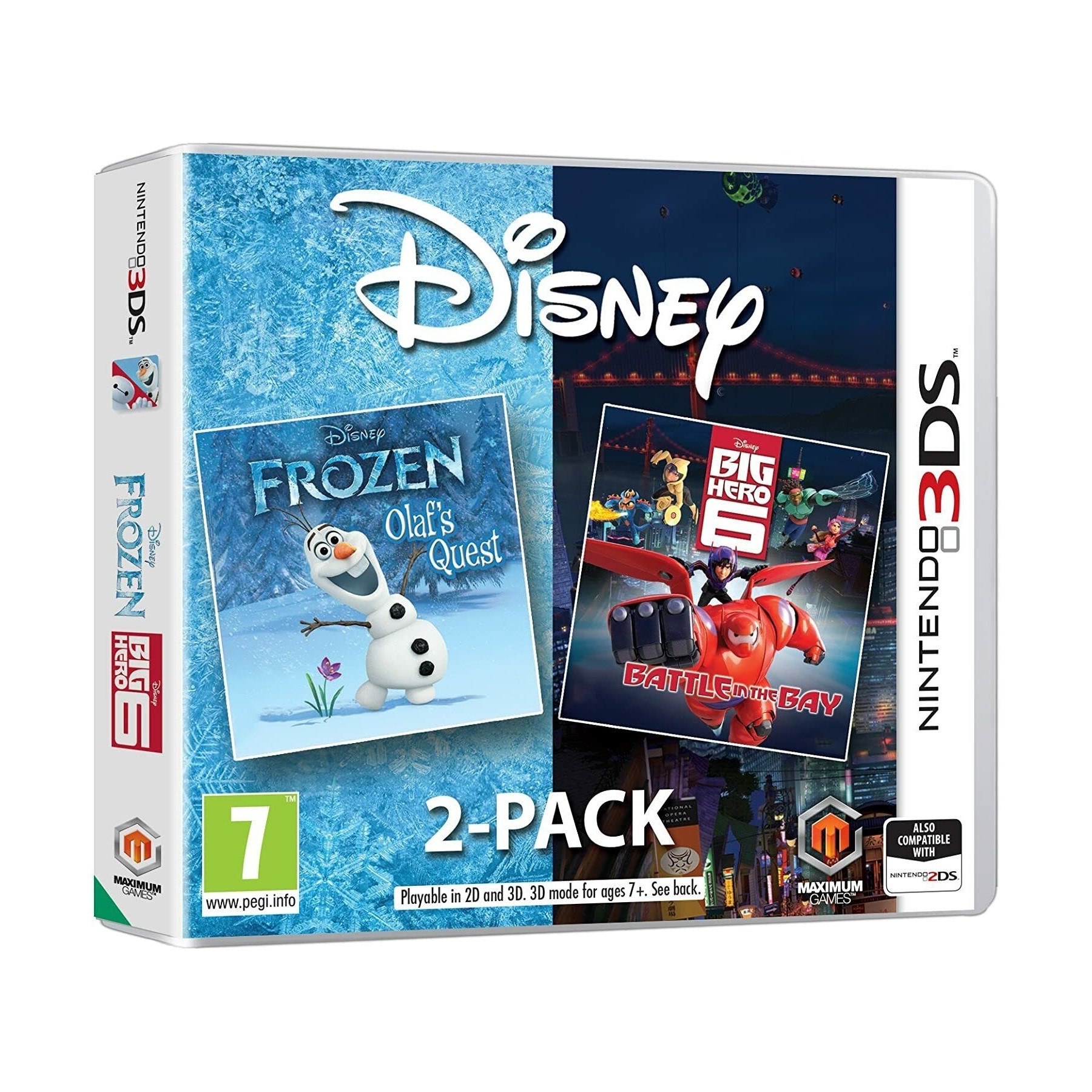 Disney Frozen Big Hero 6 Double pack