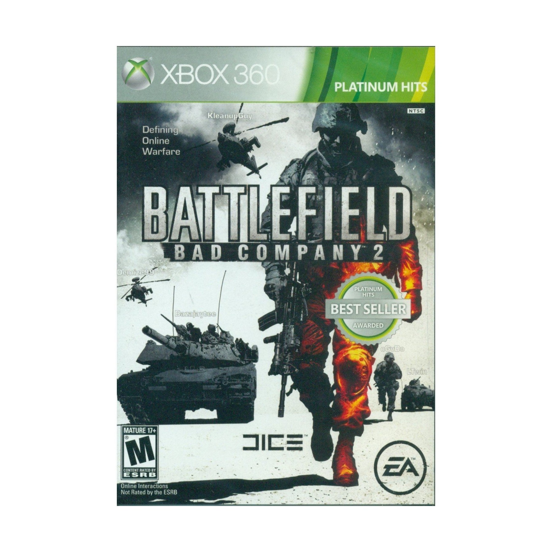 Battlefield: Bad Company 2 (Platinum Hits) Juego para Consola Microsoft XBOX 360