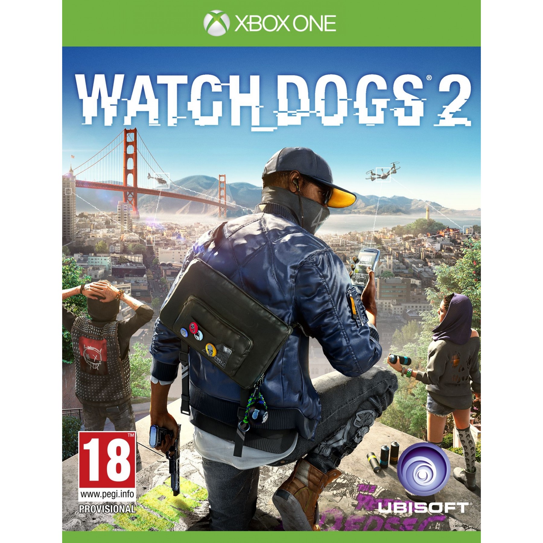 Watch Dogs 2, Juego para Consola Microsoft XBOX One