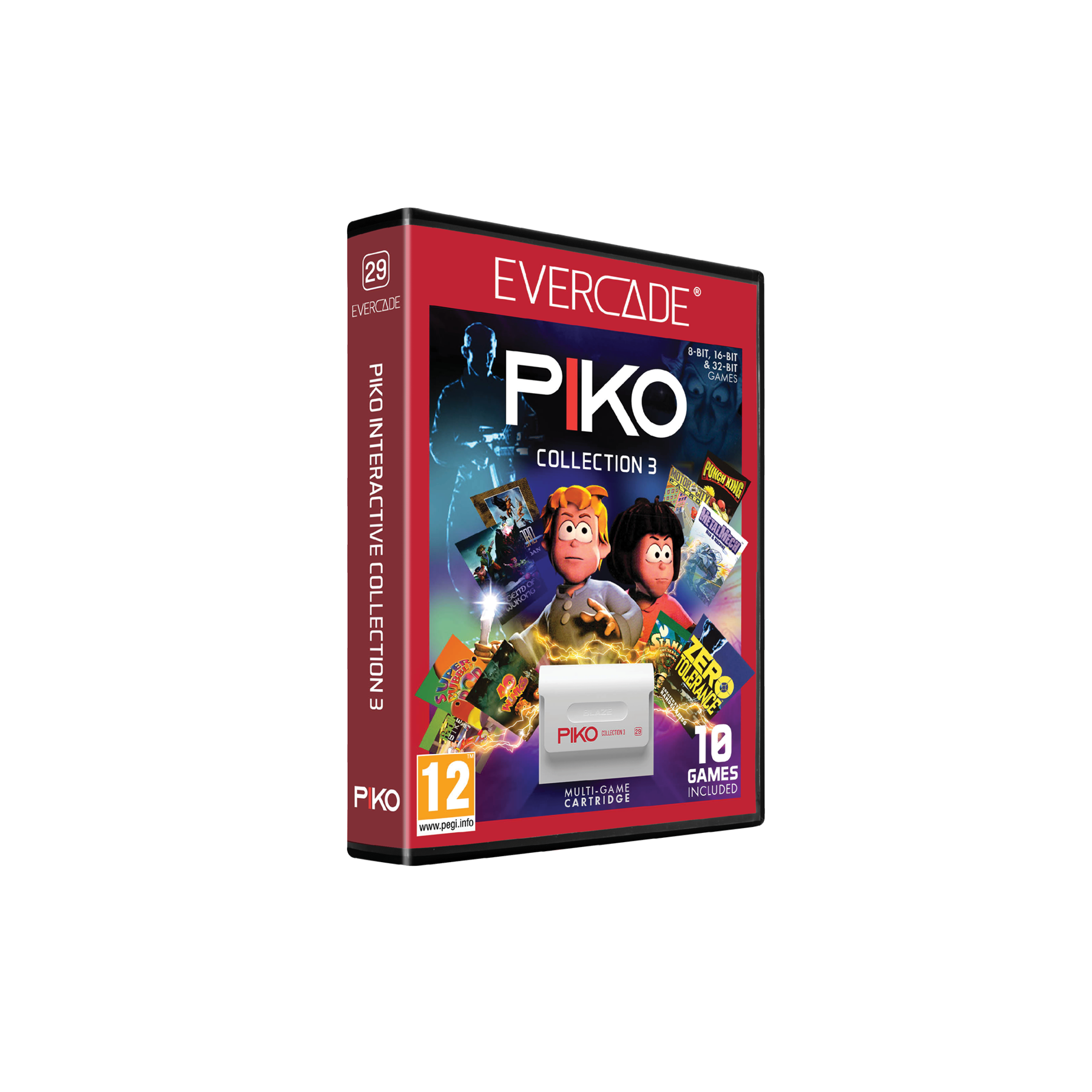BLAZE Evercade Piko Collection 3, Juego para Consola Blaze TAB Plus [ PAL ESPAÑA ]