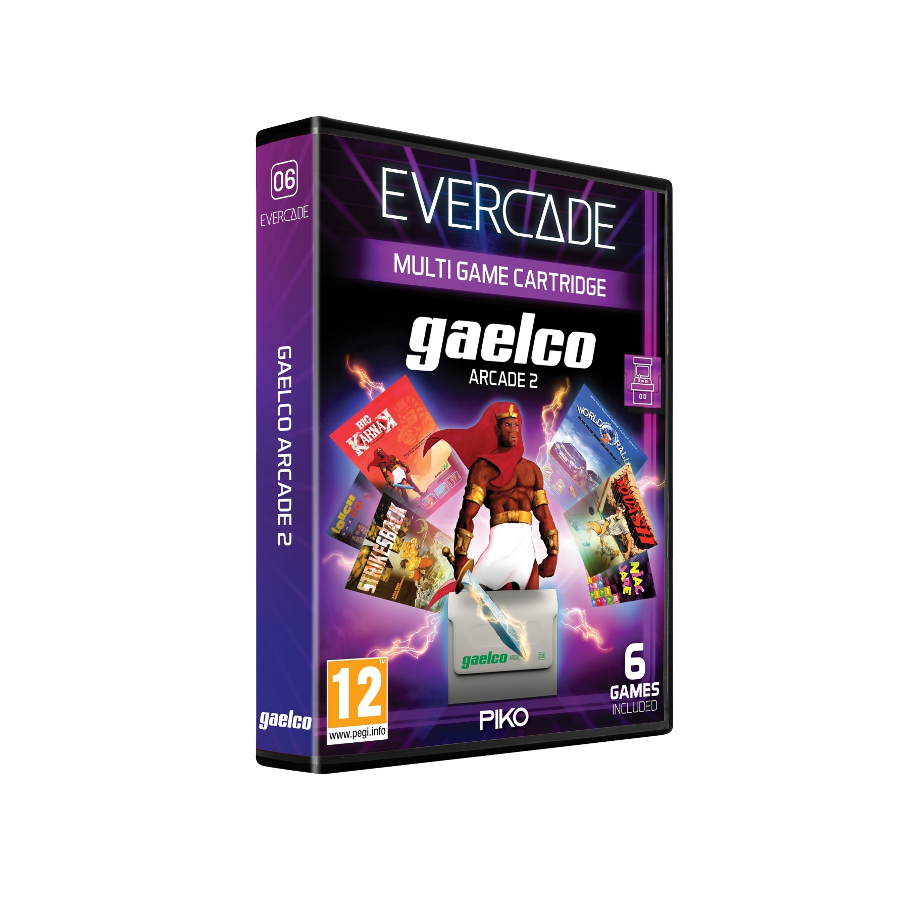 BLAZE EVERCADE Gaelco Arcade cartridge 2, Juego para Consola Blaze TAB Plus [ PAL ESPAÑA ]