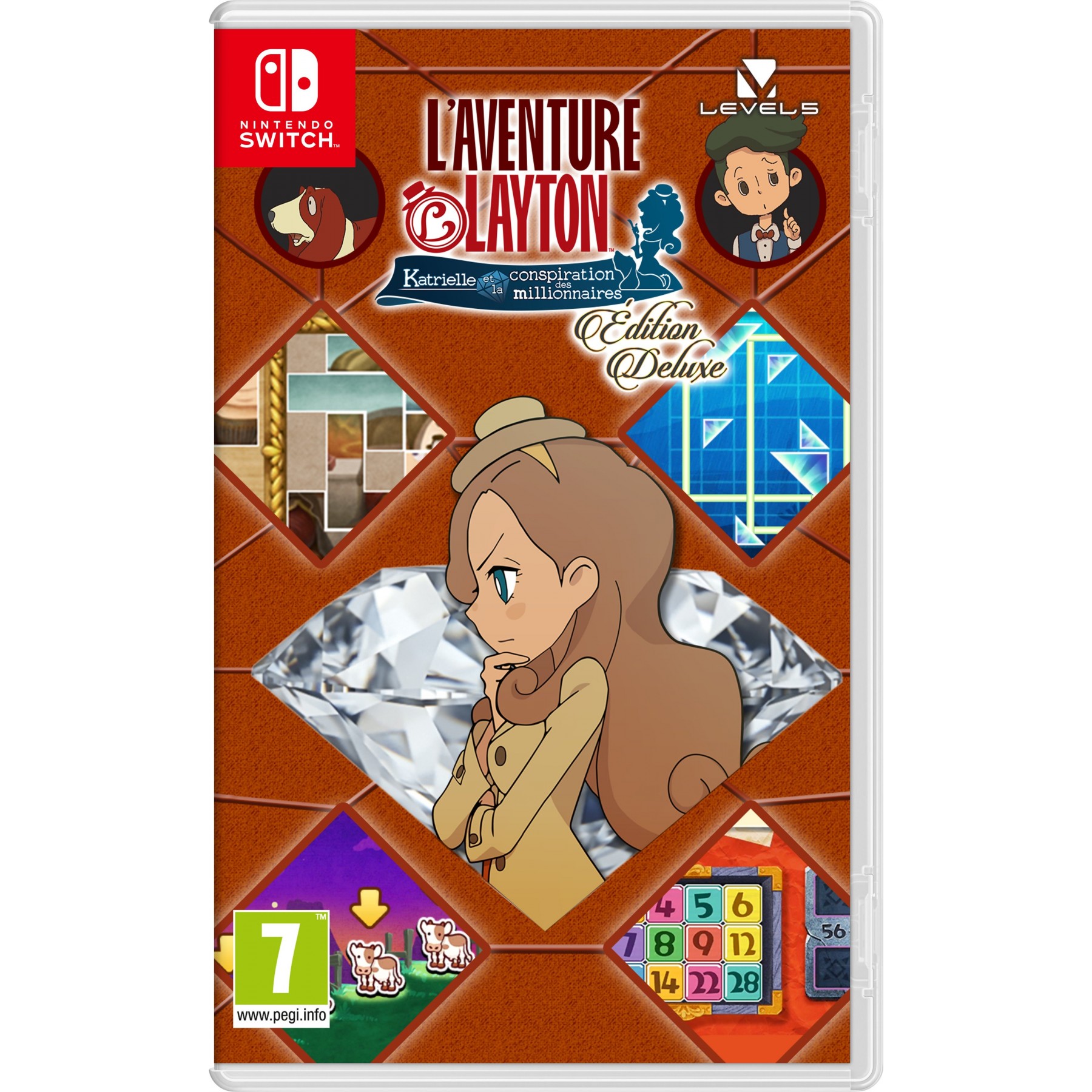 Layton's Mystery Journey Katrielle and the Millionaries Conspiracy Juego para Consola Nintendo Switch