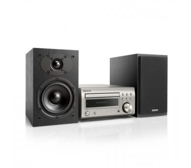 Denon Dm-41 Silver + Black / Microcadena 60W Con Altavoces